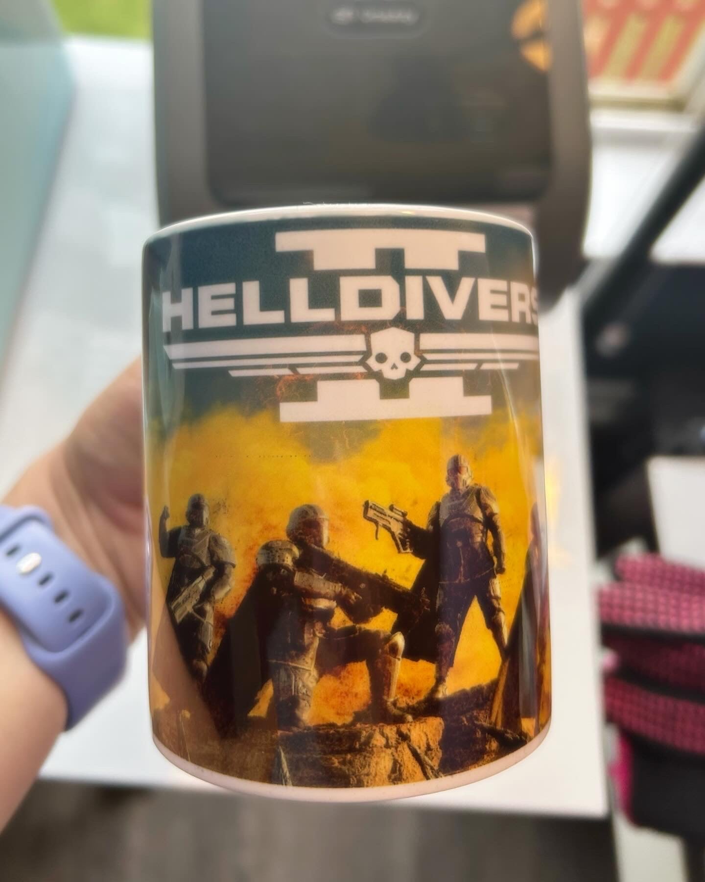 Custom made coffee mug