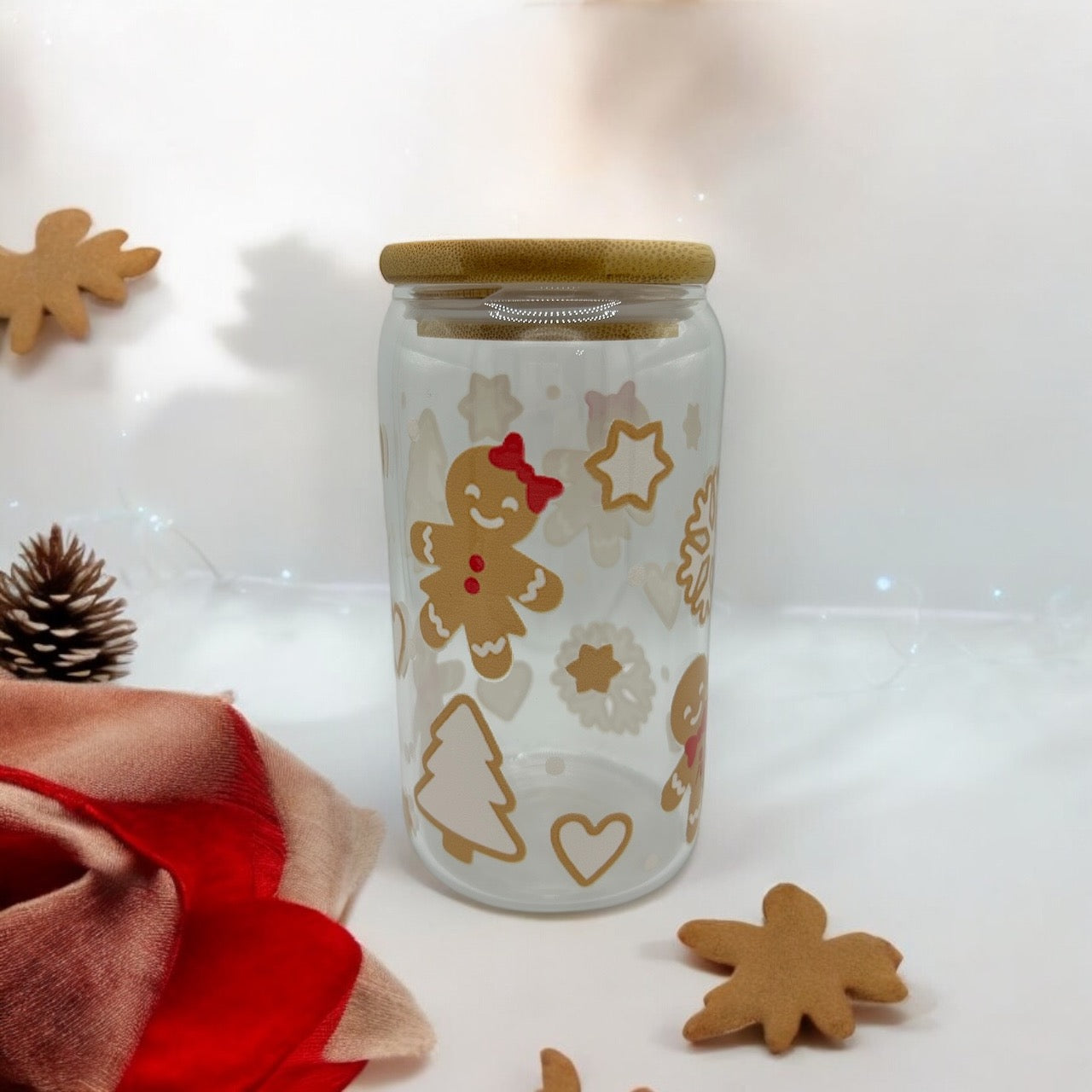 Christmas Glass Cups